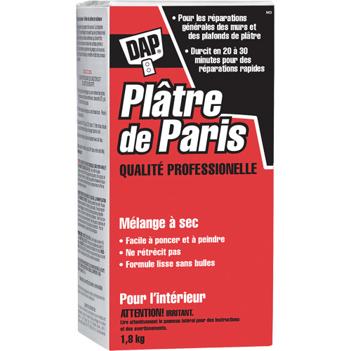 Plaster of Paris Dry Mix, 2 kg, Box NRZ Safety Inc.