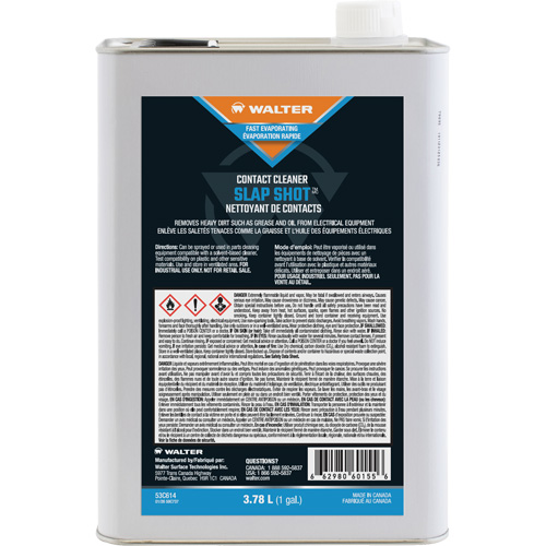 SLAP SHOT Contact Cleaner, Jug NRZ Safety Inc.