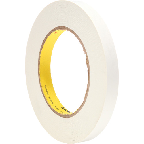 Scotch&reg; Printable Flatback Paper Tape 256, 12 mm (1/2") x 55 m (180'), White NRZ Safety Inc.