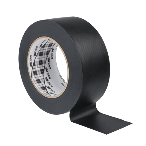 3903 Vinyl Duct Tape, 1245 mm (49") W x 46 m (151') L, 6.5 mils, Black NRZ Safety Inc.