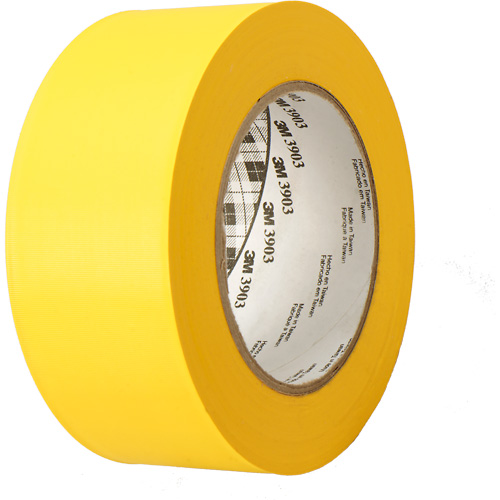 3903 Vinyl Duct Tape, 49" (4.08') W x 46 m (151') L, 6.5 mils, Yellow NRZ Safety Inc.