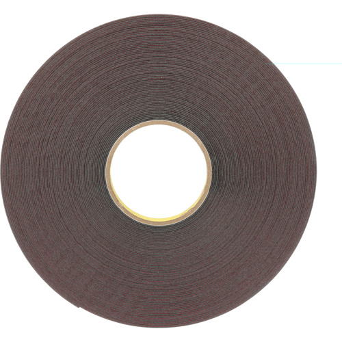 VHB Tape, 33 m (108') L x 25.4 mm (1") W, 45 mils, Acrylic NRZ Safety Inc.