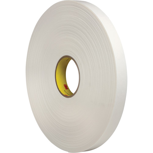Ruban double face en mousse, 66 m (216') lo x 25,4 mm (1") la, 31 mils, Poly&eacute;thyl&egrave;ne NRZ Safety Inc.