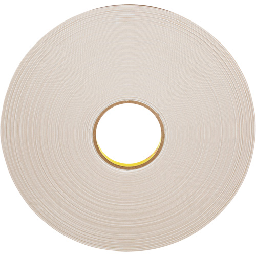 Double-Coated Foam Tape, 66 m (216') L x 12.7 mm (1/2") W, 31 mils, Polyethylene NRZ Safety Inc.