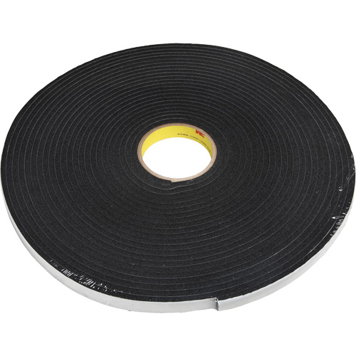 Double-Coated Foam Tape, 33 m (108') L x 12.7 mm (1/2") W, 62 mils, Polyethylene NRZ Safety Inc.