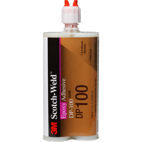 Scotch-Weld Adhesive, 200 ml, Cartridge, Two-Part, Translucent NRZ Safety Inc.