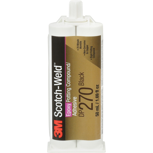 Scotch-Weld Potting Compound, 1.7 fl. oz., Dual Cartridge, Two-Part, Black NRZ Safety Inc.