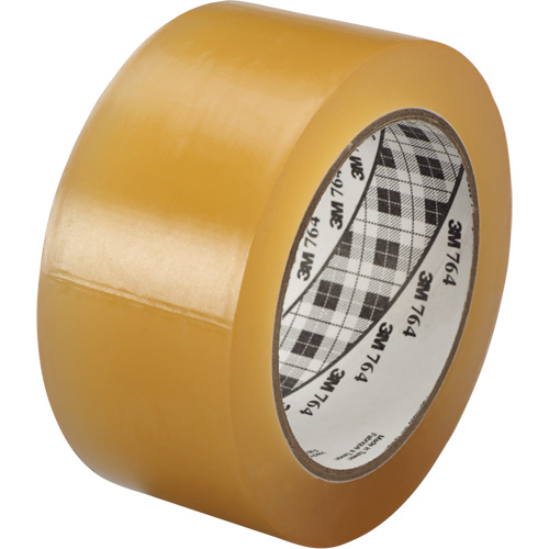 Ruban en vinyle pour travaux g&eacute;n&eacute;raux 764, 25,4 mm (1") la x 32,9 m (108') lo, 5 mils, Transparent NRZ Safety Inc.