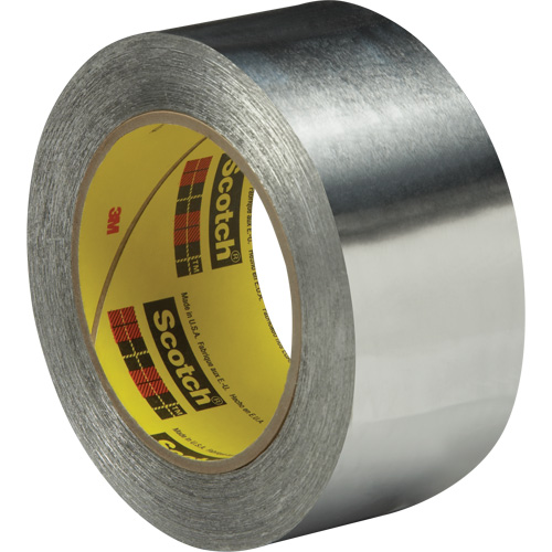High-Temperature Aluminum Foil Tape, 2 mils Thick, 51 mm (2") x 55 m (180') NRZ Safety Inc.