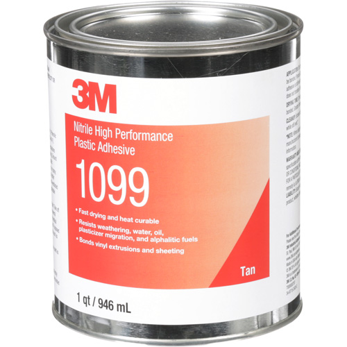 Plastic Adhesive, 946 ml, Can, Tan NRZ Safety Inc.