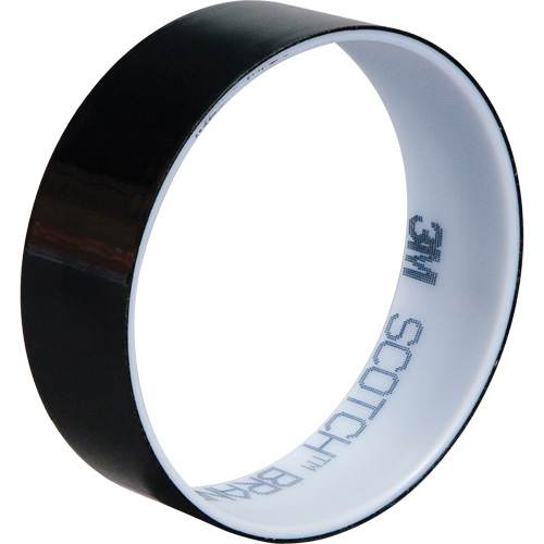 Polyester Film Tape, Polyester, 25.4 mm (1") W x 66 m (216') L, 1.9 mils Thick NRZ Safety Inc.