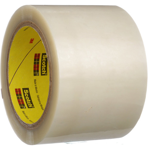 Polyester Film Tape, Polyester, 76 mm (3") W x 66 m (216') L, 2.2 mils Thick NRZ Safety Inc.