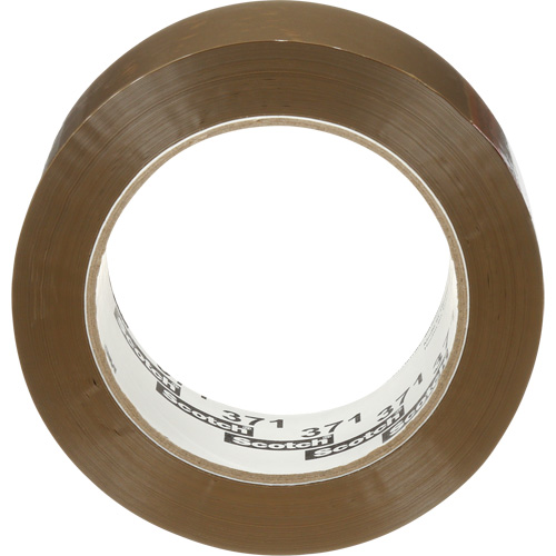 Scotch&reg; Box Sealing Tape 371, Hot Melt Adhesive, 1.9 mils, 48 mm (2") x 100 m (328') NRZ Safety Inc.