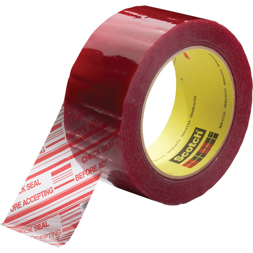 Scotch&reg; Security Message Box Sealing Tape 3779, Acrylic Adhesive, 1.8 mils, 48 mm (2") x 100 m (328') NRZ Safety Inc.