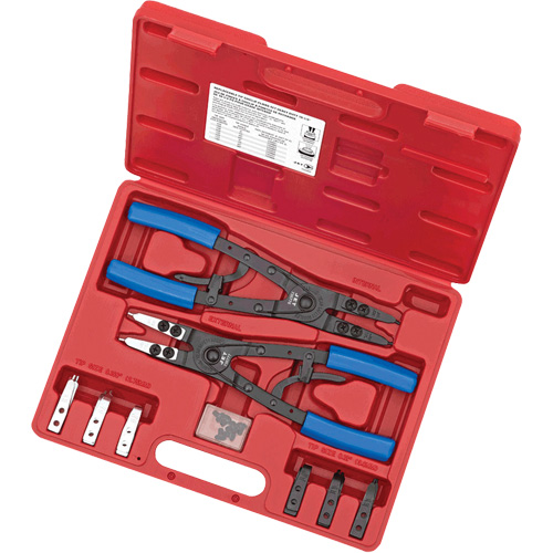 SRP-10S Jeu de pinces &agrave; cliquet pour anneau &eacute;lastique pour usage intensif, 10 Morcea NRZ Safety Inc.