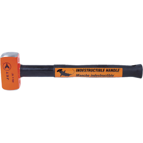 USH-416 Masse &agrave; manche indestructible pour usage tr&egrave;s intensif, 4 lb, 16", Prise Acier plein NRZ Safety Inc.