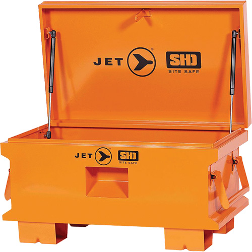JSB-3219 Super Heavy-Duty Jobsite Tool Storage Box, 32-1/8" x 19" x 17-1/2", Steel, Orange NRZ Safety Inc.