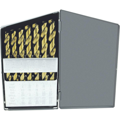 GF29CB Jeu de forets Jet-Kut de qualit&eacute; sup&eacute;rieure, 29 morceaux, Cobalt NRZ Safety Inc.