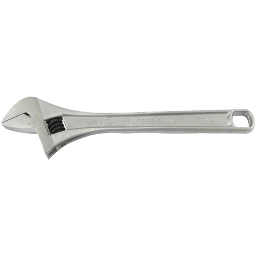 AWP-15 Super Heavy-Duty Professional Adjustable Wrench, 15" L, 2" Max Width, Chrome NRZ Safety Inc.