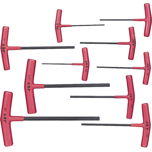 JTHK-10 T-Handle Hex Key Set, 10 Pcs., Imperial/Torx&reg; NRZ Safety Inc.