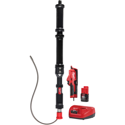 D&eacute;gorgeoir durinoir M12 Trapsnake, &eacute;lectrique, Tulipe, 4' Longueur du c&acirc;ble, 3/8" Diam&egrave;tre du c&acirc;ble NRZ Safety Inc.