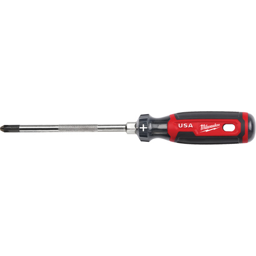 Phillips Screwdriver, #3 Tip, Round, 279 mm L, Cushion Grip Handle NRZ Safety Inc.