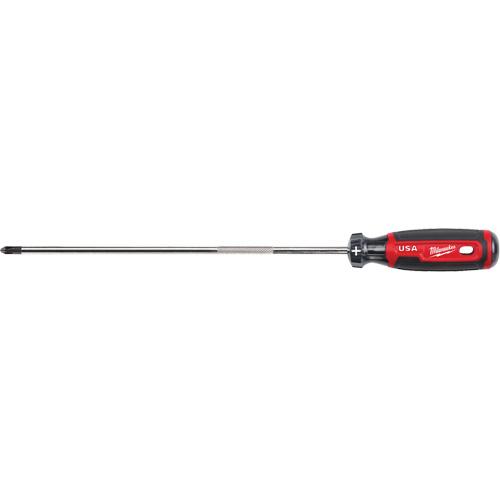 Phillips Screwdriver, #2 Tip, Round, 363 mm L, Cushion Grip Handle NRZ Safety Inc.
