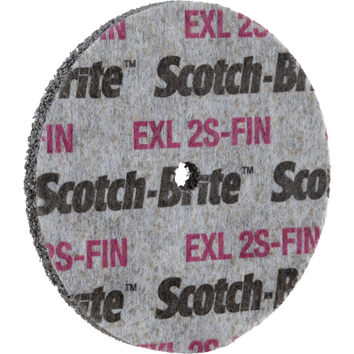 Meule homog&egrave;ne Scotch-Brite EXL, 3" x 1/2", Arbre de 1/4" NRZ Safety Inc.