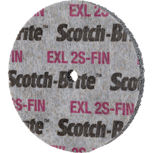 Meule homog&egrave;ne Scotch-Brite EXL, 3" x 1/2", Arbre de 1/4" NRZ Safety Inc.