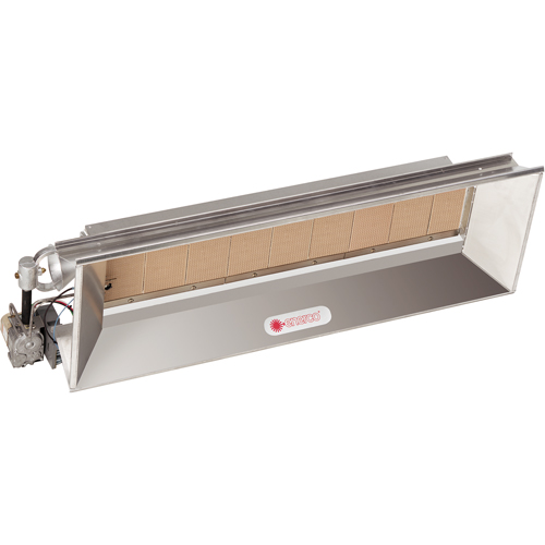 8000 Series Heater, Radiant Heat, Natural Gas, 60000 BTU/H NRZ Safety Inc.