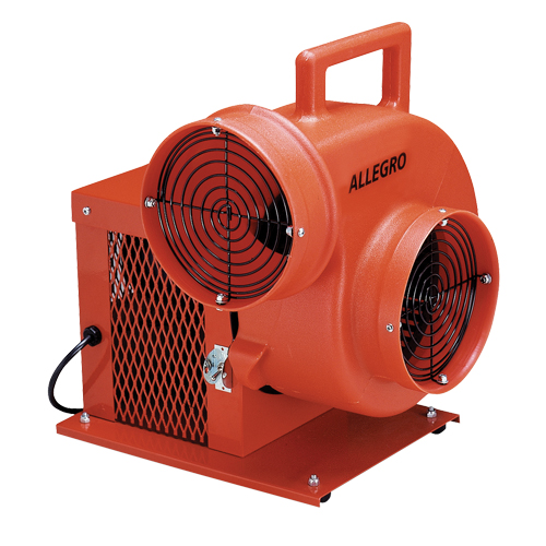 Ventilateurs centrifuges 8" ALLEGRO INDUSTRIES, 3/4 CV, 1570 pi³/min NRZ Safety Inc.