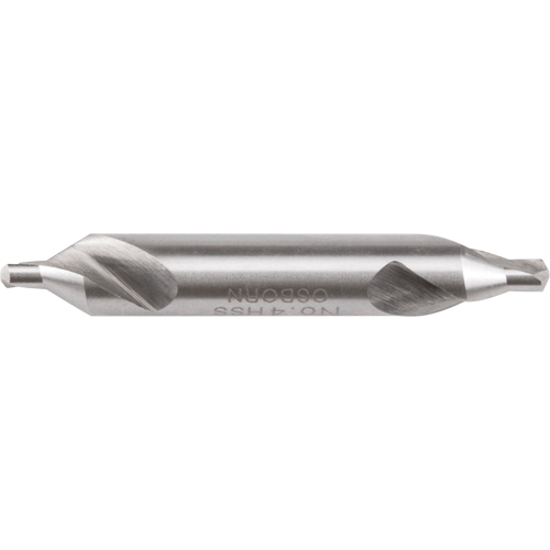 Combined Drill & Countersink, #4, High Speed Steel NRZ Safety Inc.