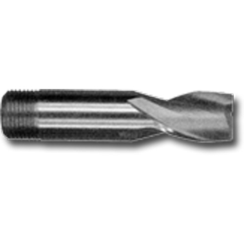 Threaded Shank Slot Drill, 15/16' Dia., 4-1/16" L, 1" Shank, High Speed Steel NRZ Safety Inc.