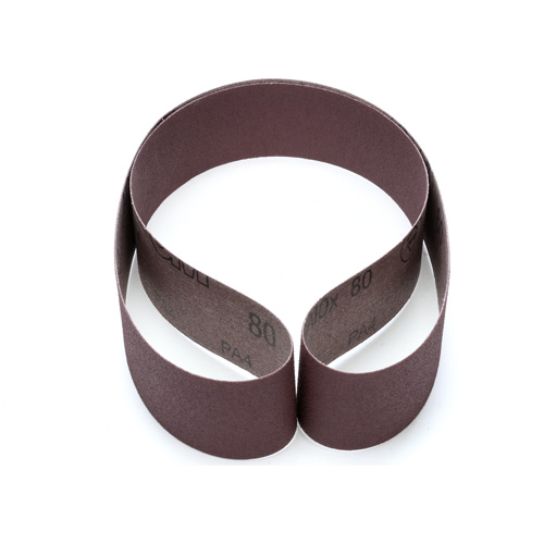 Cloth Belt 241D, 3" W X 24" L, Aluminum Oxide, 80 Grit NRZ Safety Inc.