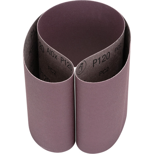 Cloth Belt 241D, 6" W x 48" L, Aluminum Oxide, P120 Grit NRZ Safety Inc.