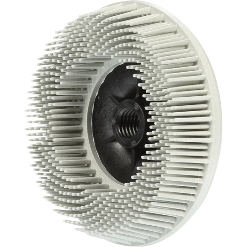 Disques radiaux bristle pour meuleuses angulaires Scotch-Brite, C&eacute;ramique, Grain 120, 4-1/2" dia. NRZ Safety Inc.