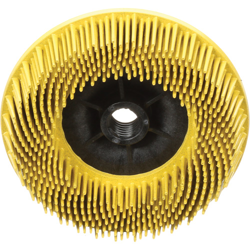 Disques radiaux bristle pour meuleuses angulaires Scotch-Brite, C&eacute;ramique, Grain 80, 4-1/2" dia. NRZ Safety Inc.