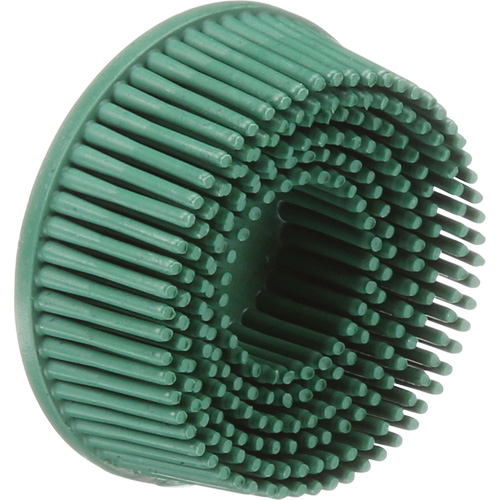 Scotch-Brite Roloc Bristle Discs, 50 Grit, 2" Dia. NRZ Safety Inc.