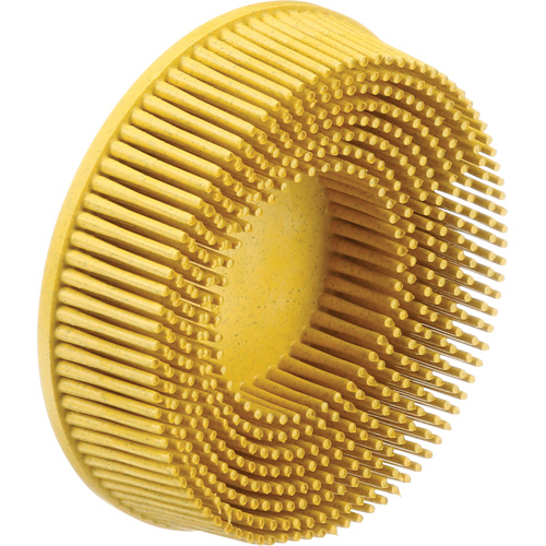 Scotch-Brite Roloc Bristle Discs, 80 Grit, 3" Dia. NRZ Safety Inc.