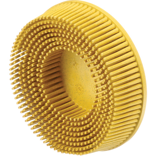 Scotch-Brite Roloc Bristle Discs, 80 Grit, 3" Dia. NRZ Safety Inc.