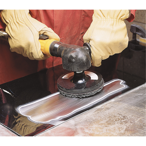 Homog&eacute;n&eacute;isation des surfaces - Disques de d&eacute;capage de rev&ecirc;tement Scotch-Brite, 4-1/2" dia., Grain Extra grossier NRZ Safety Inc.
