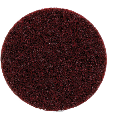 Disque &agrave; bande de conditionnement de surface Scotch-Brite, 3" dia., Grain Moyen, Oxyde d'aluminium NRZ Safety Inc.