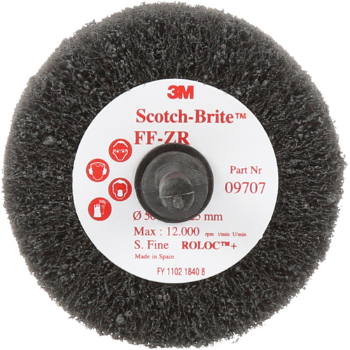 Scotch-Brite Cut & Polish Flap Brush, Aluminum Oxide, Fine Grit, 2" x 1" x 1/4" NRZ Safety Inc.