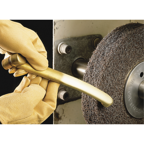 Scotch-Brite Multi-Finishing Wheels, 8" x 1", 3" Arbor NRZ Safety Inc.