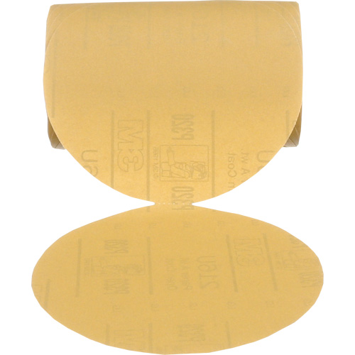 Disque dor&eacute; en rouleau Stikit, 6" dia., Grain P320, Oxyde d'aluminium NRZ Safety Inc.