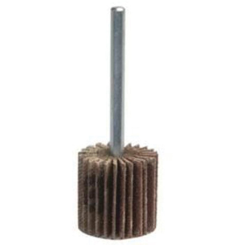 Super Finish Mini Flap Wheel, Aluminum Oxide, 60 Grit, 1-3/16" x 1/4" x 1/4" NRZ Safety Inc.