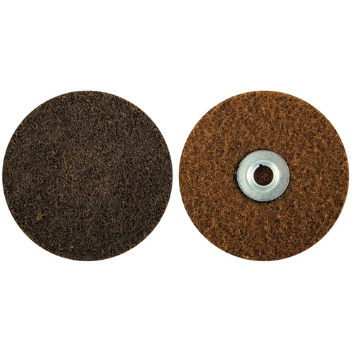 Disque de pr&eacute;paration de surface verrouillable &agrave; remplacement rapide, 5" dia., Grain Cors&eacute;, Oxyde d'aluminium NRZ Safety Inc.
