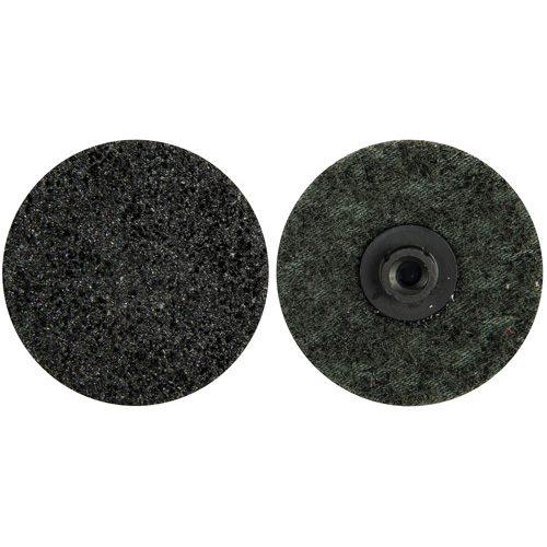 Disques non tiss&eacute;s &agrave; changement rapide, 2" dia., Grain Extra grossier, Oxyde d'aluminium NRZ Safety Inc.
