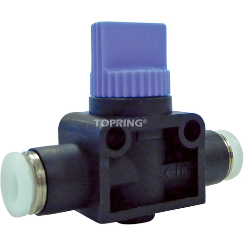 Vanne double manuelle union droit, Entr&eacute;e d'air 1/4" NPT, Sortie 1/4" NPT, 150 psi NRZ Safety Inc.