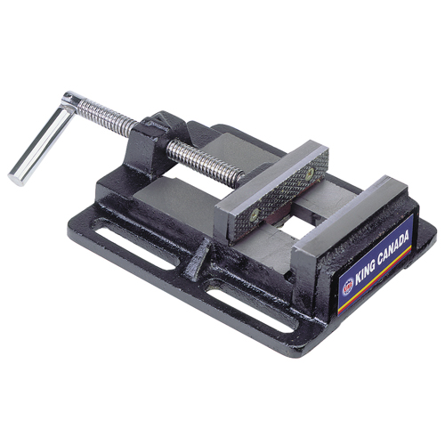 &eacute;tau pour perceuse &agrave; colonne, Largeur des m&acirc;choires 5", Base Fixation sur &eacute;tabli NRZ Safety Inc.